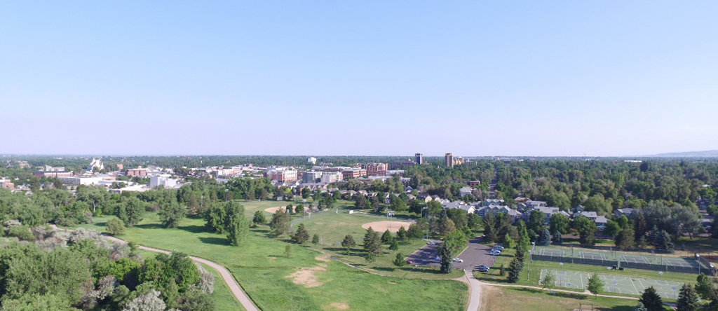 Fort Collins from the sky!
